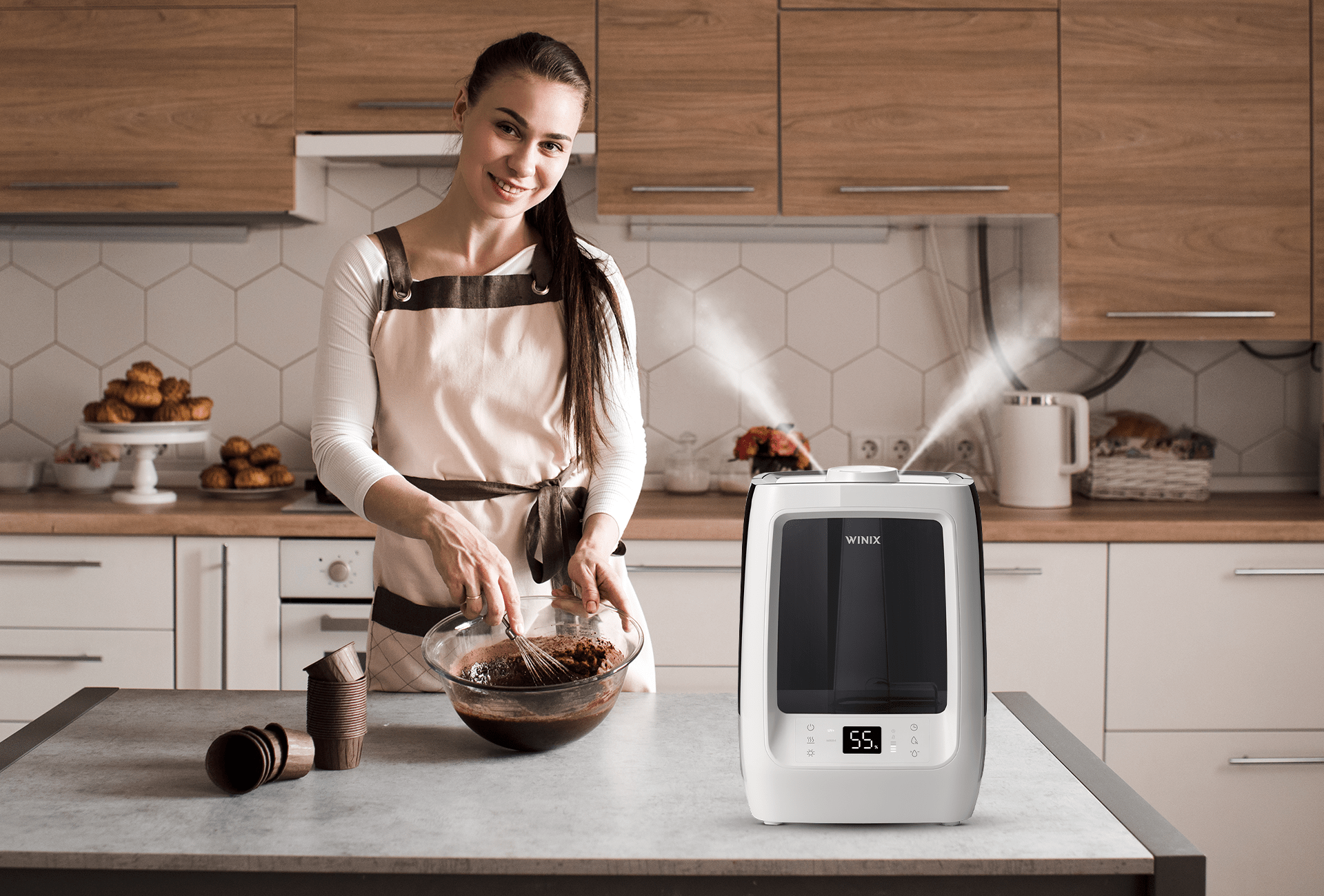 WINIX L500 Luftbefeuchter mit UV-Technologie